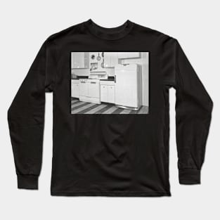 Mid-Century Kitchen, 1951. Vintage Photo Long Sleeve T-Shirt